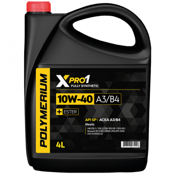 Polymerium XPRO1 10W-40 A3/B4